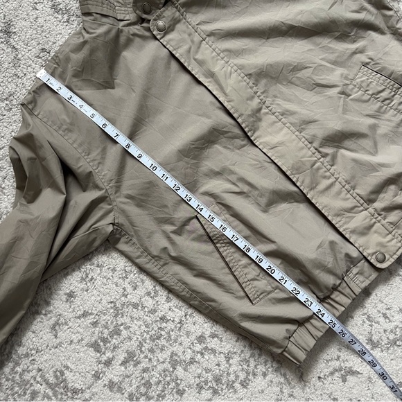 Members Only Vintage Mariner Tan Bomber Jacket Windbreaker Men’s Large - Picture 9 of 9